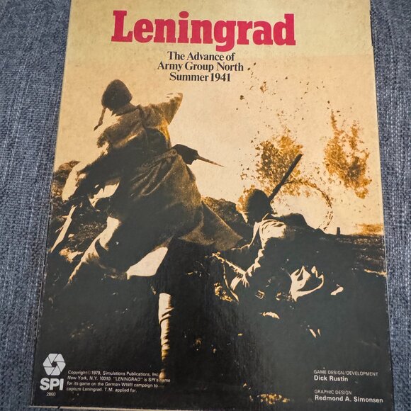Leningrad (open, punched) SPI Simulations Publications, Inc. - Picture 1 of 10